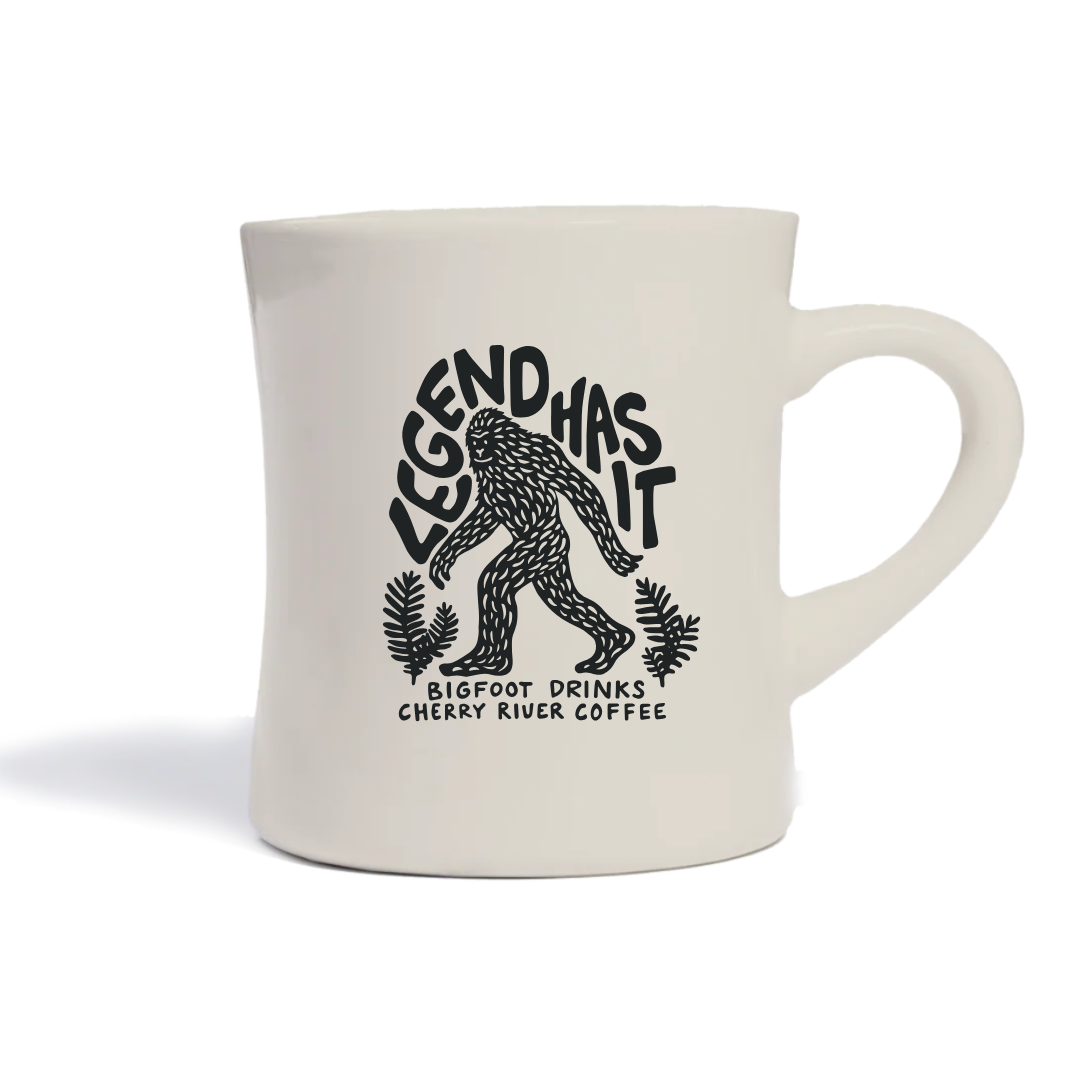 Legend Has It... Bigfoot Diner Mug (PREORDER)